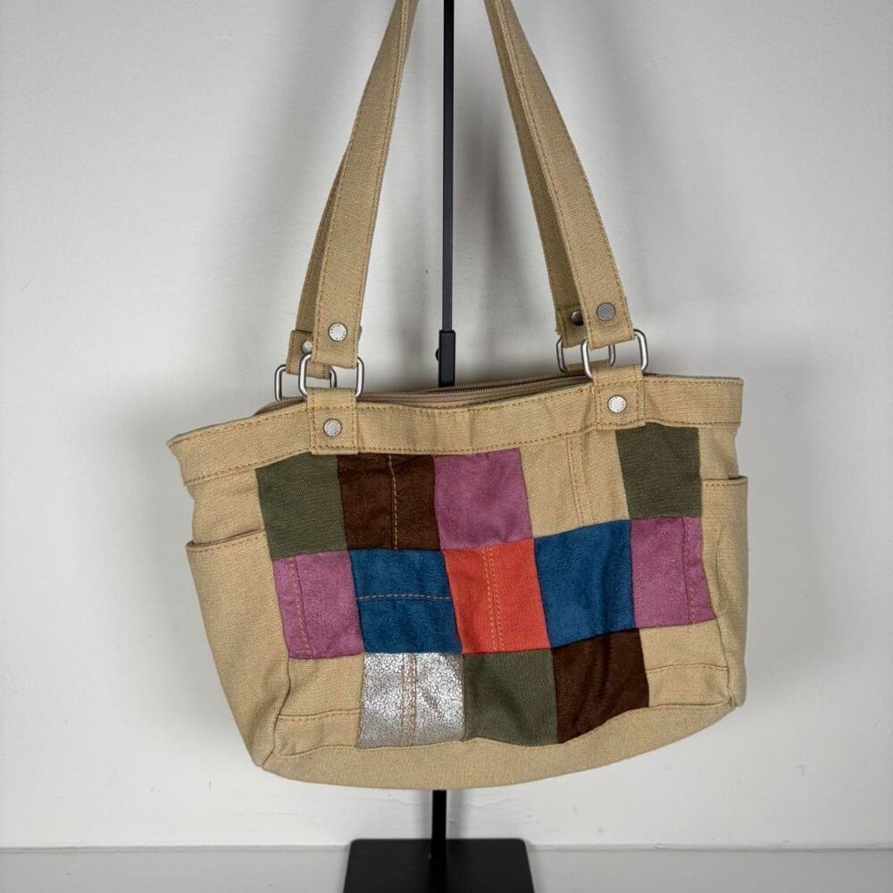 2000s Patchwork Mini Tote Bag